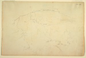 Ladera boscosa, montañas Catskill, julio 1844